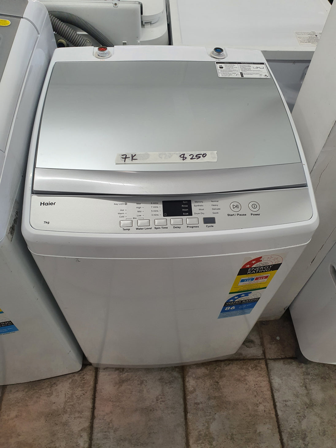 Haier 7kg toploader washing machine Cheap World Online