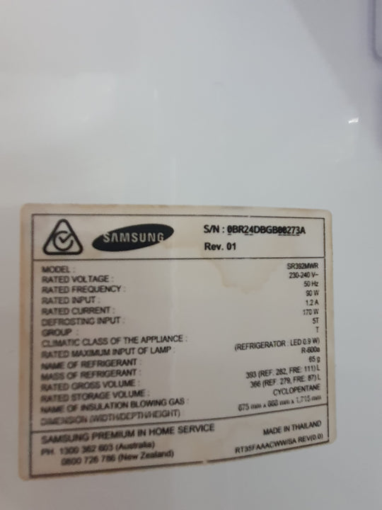 Samsung 393L Refrigerator Cheap World Online