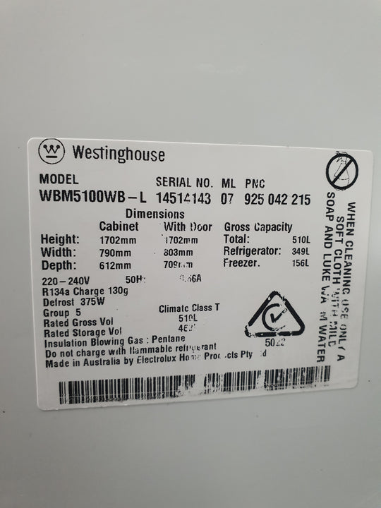 Westinghouse 510L Refrigerator Cheap World Online
