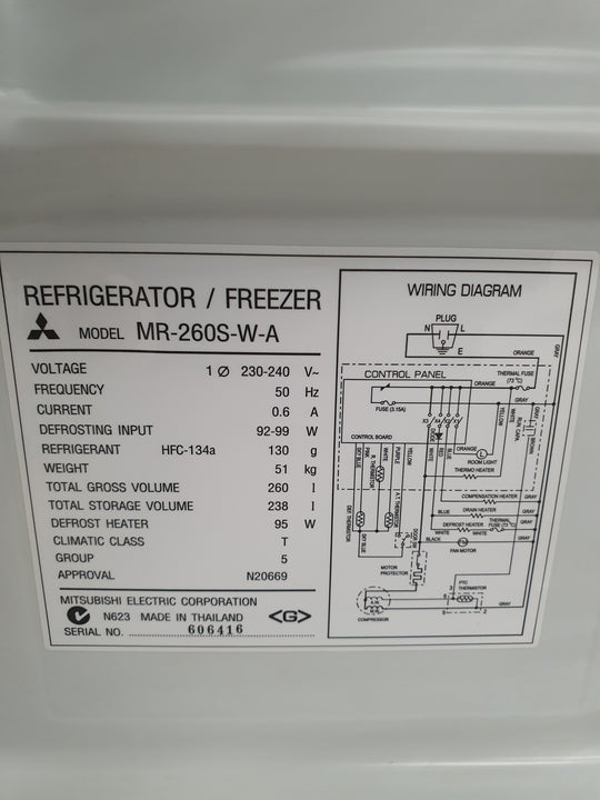 Mitsubishi 260L Refrigerator Cheap World Online