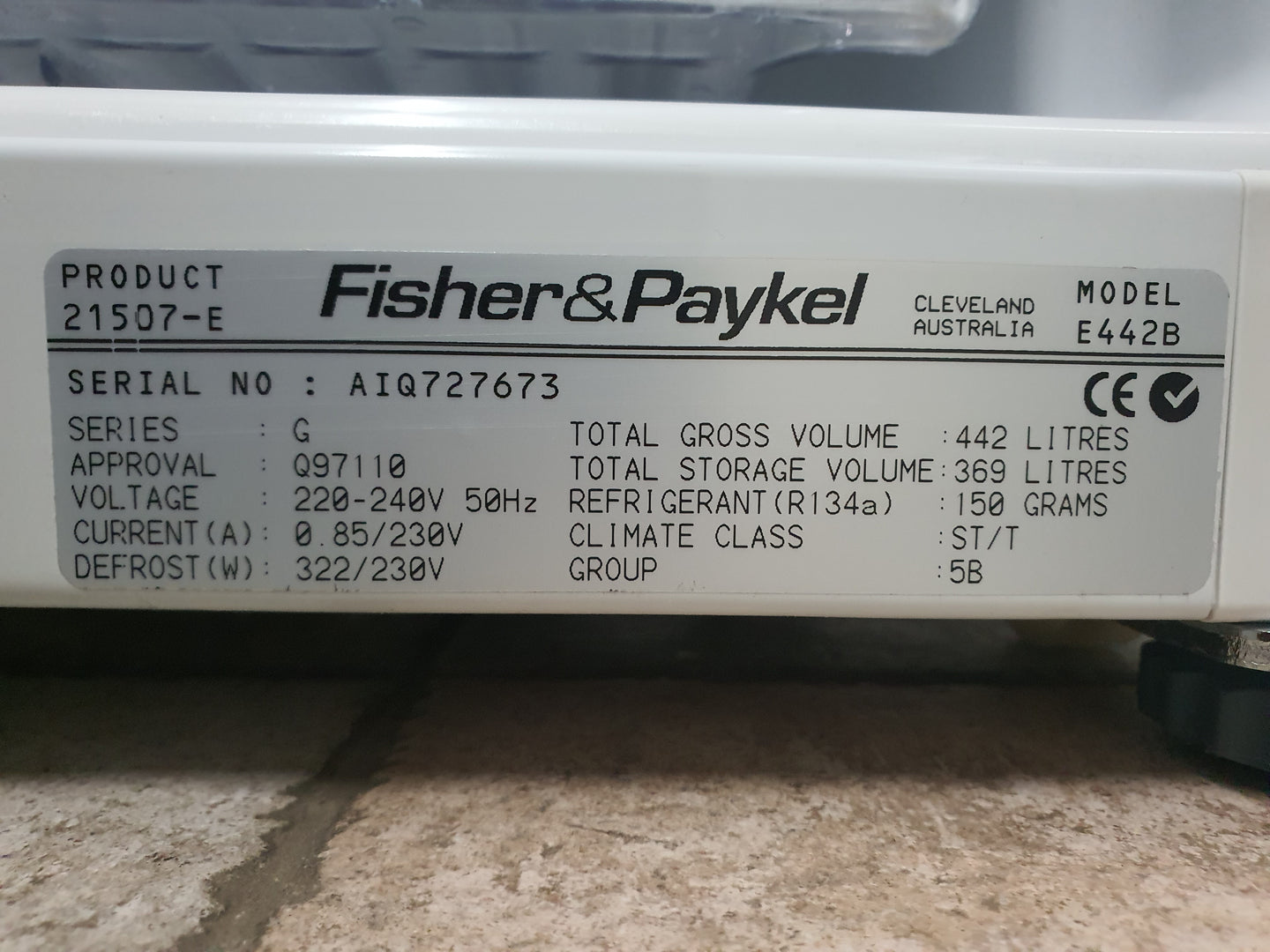 Fisher&Paykel 442L Refrigerator Cheap World Online