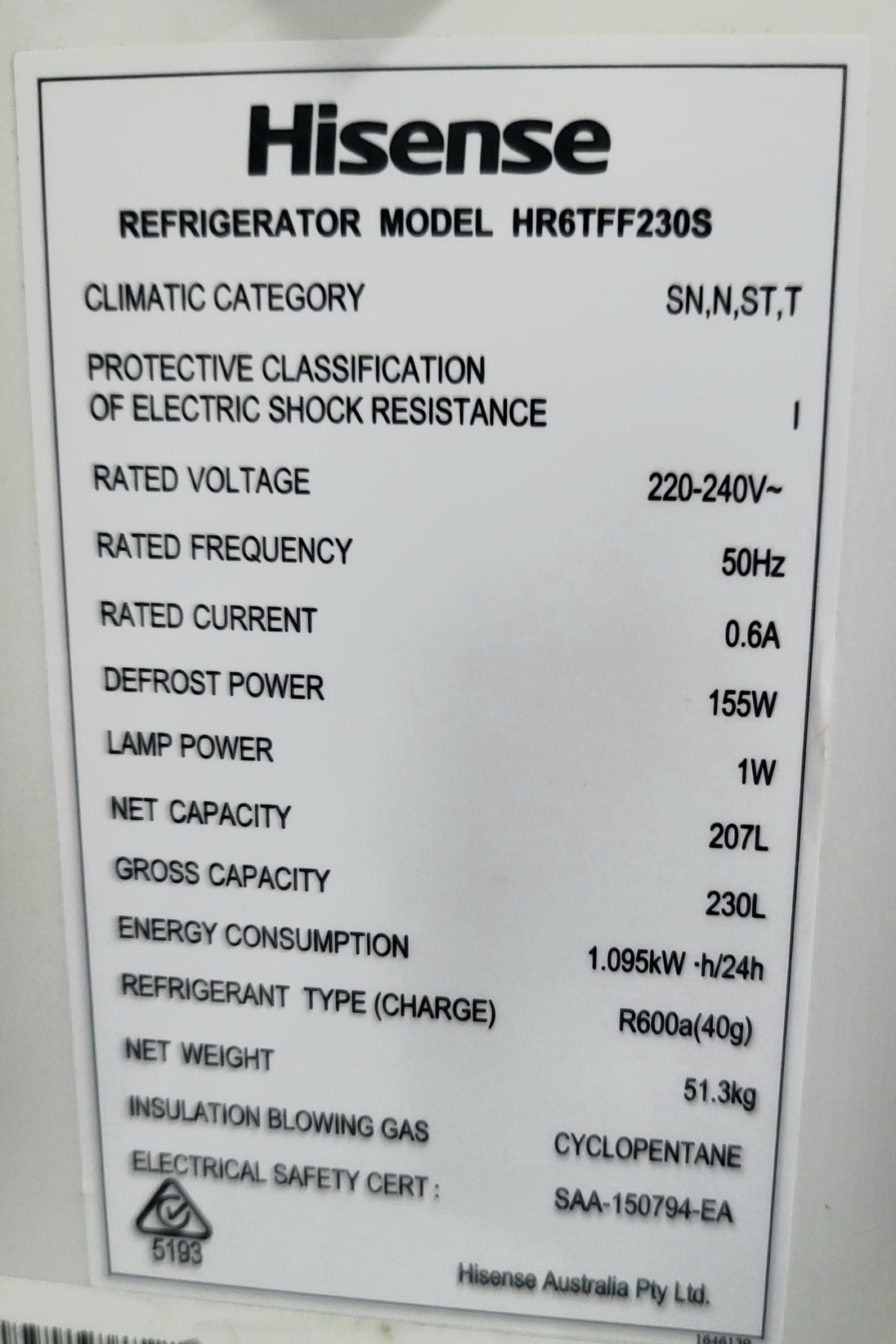 Hisense 230L Refrigerator Cheap World Online