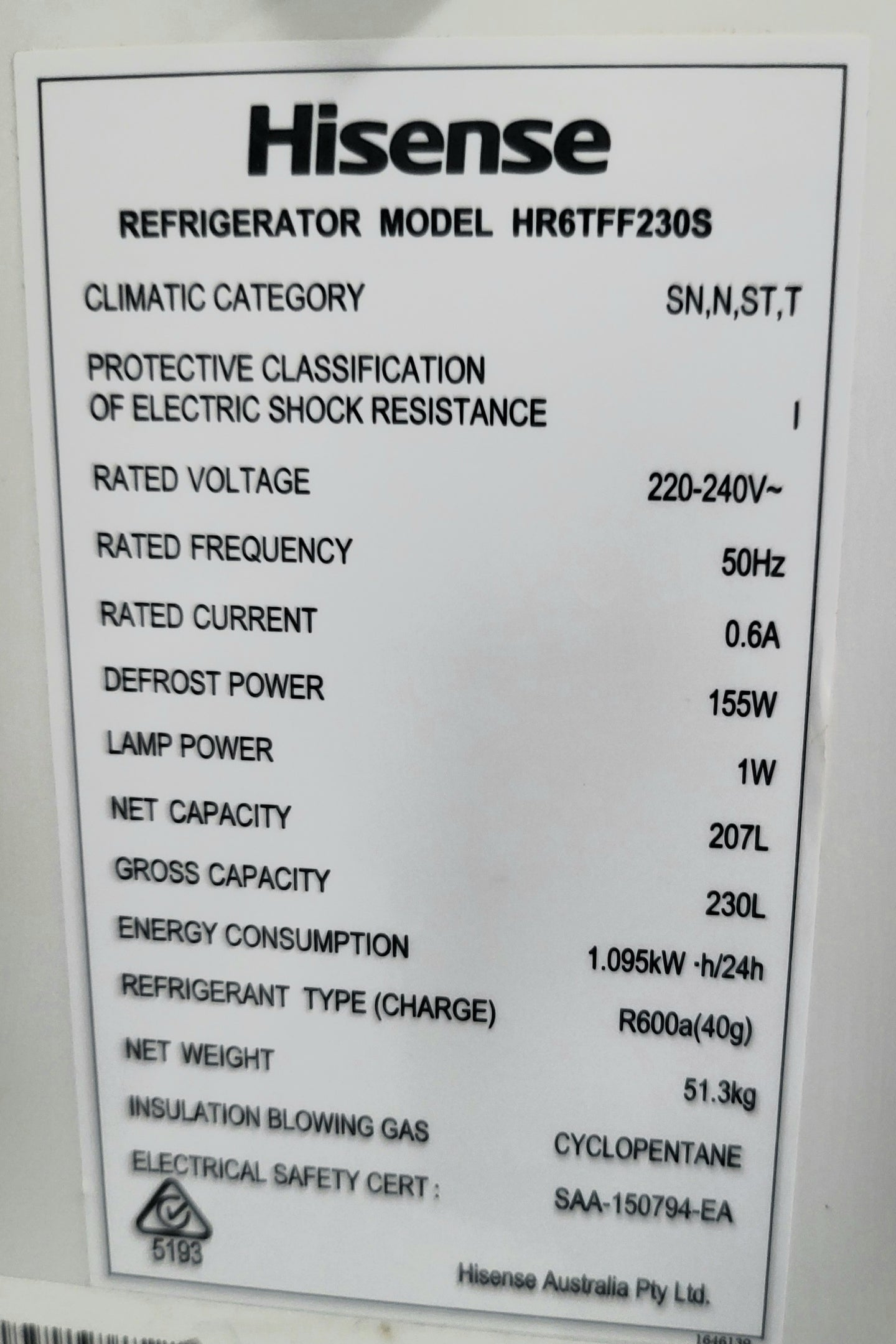 Hisense 230L Refrigerator Cheap World Online