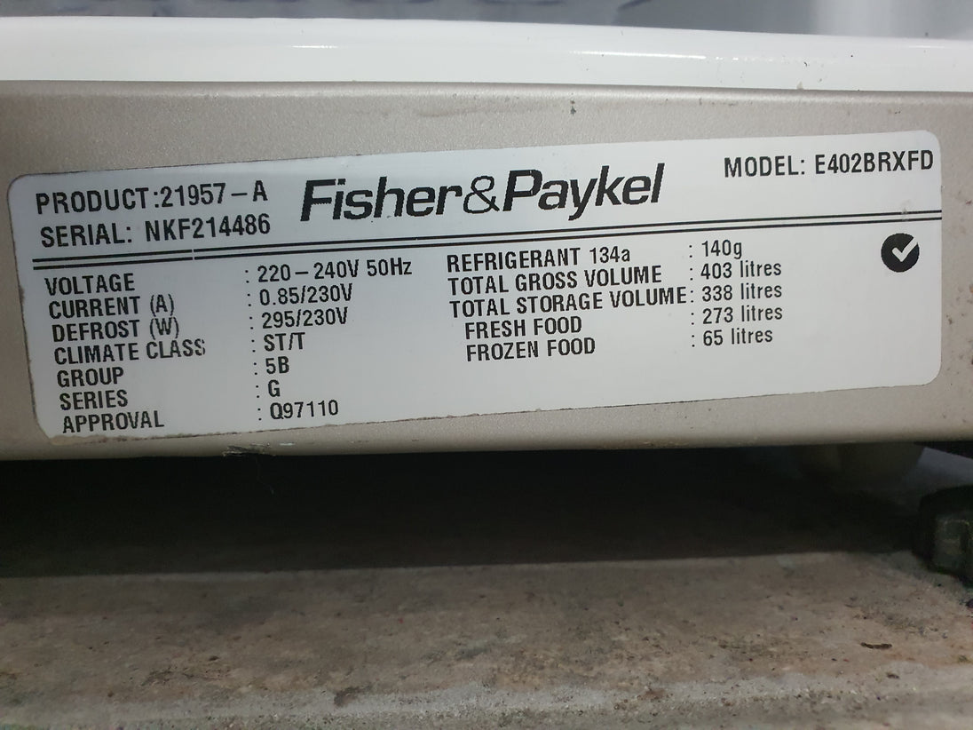 Fisher&Paykel 403L Refrigerator Cheap World Online