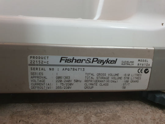 Fisher&Paykel 610 L french door Refrigerator Cheap World Online