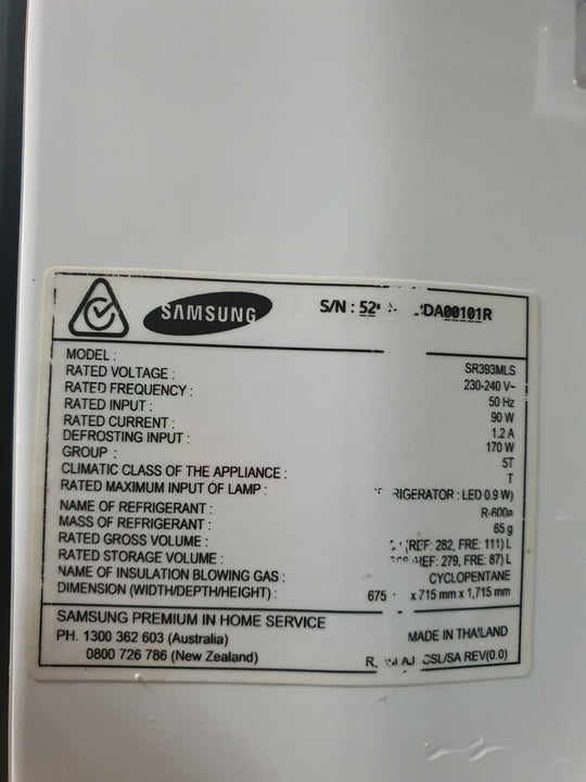 Samsung 393L Refrigerator Cheap World Online