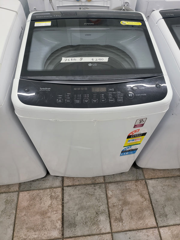 Lg 7.5 kg top loader washing machine Cheap World Online