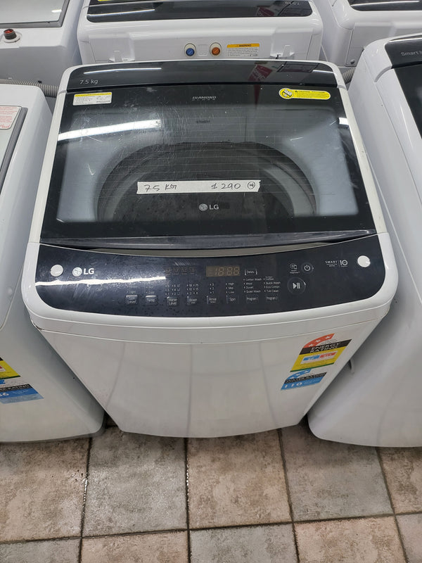 Lg 7.5 kg toploader washing machine Cheap World Online
