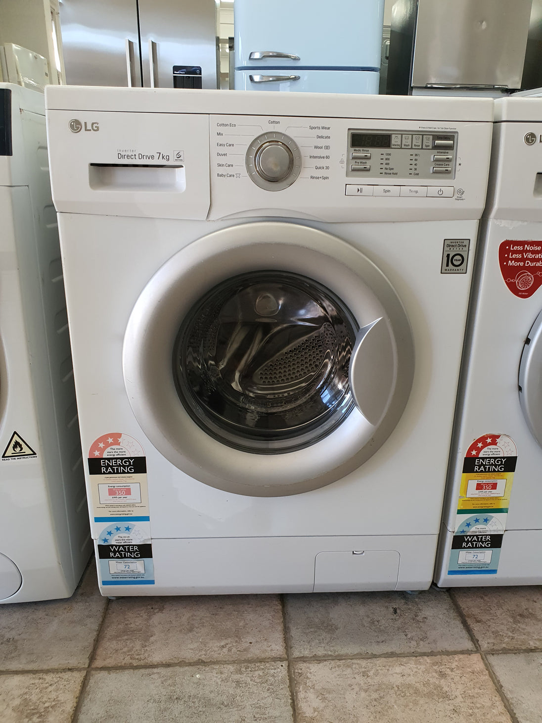 Lg 7 kg front loader washing machine Cheap World Online