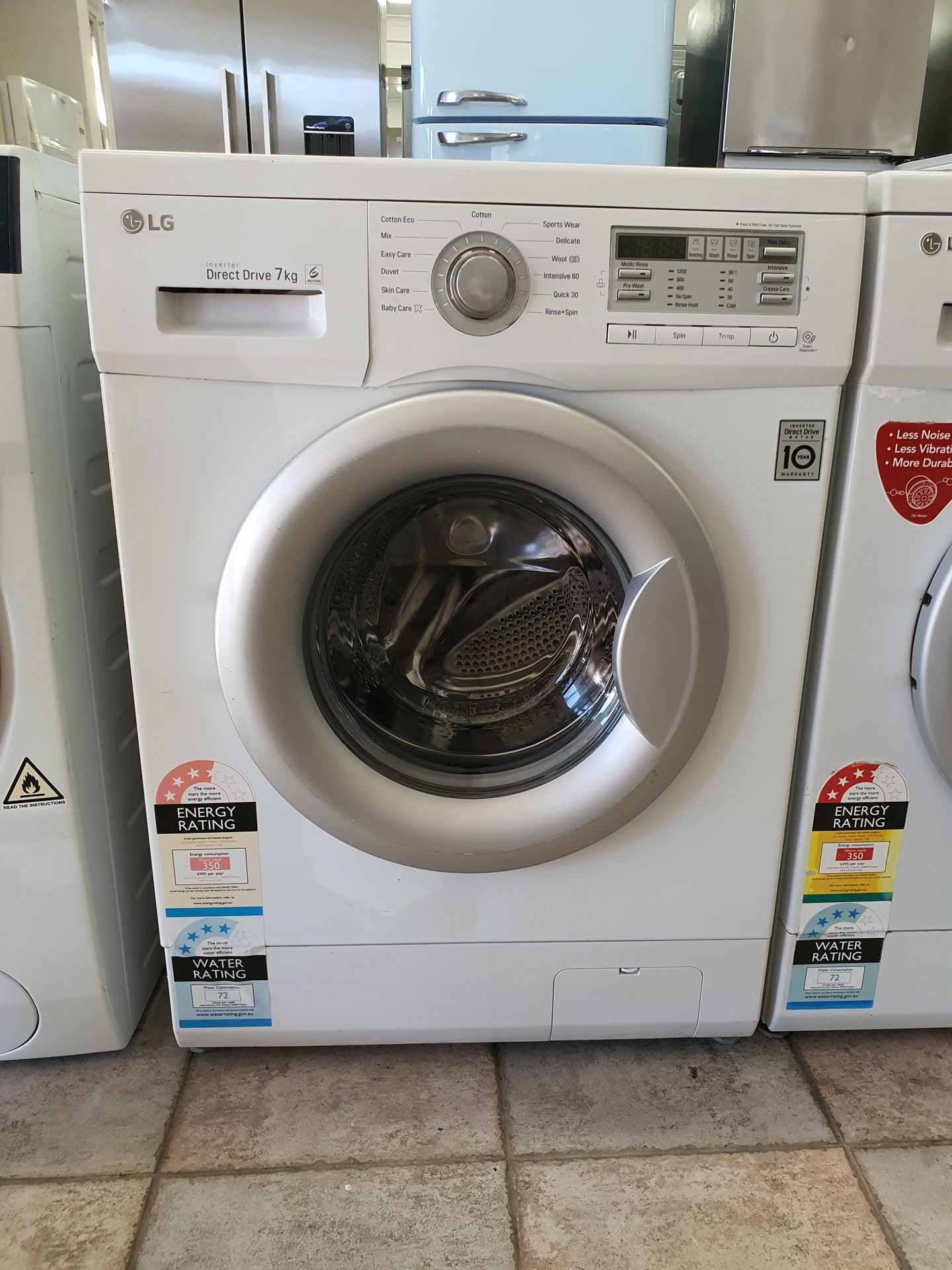 Lg 7 kg front loader washing machine Cheap World Online
