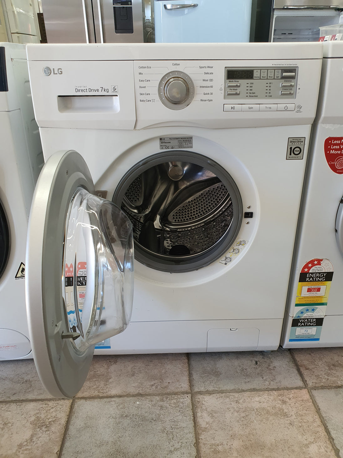 Lg 7 kg front loader washing machine Cheap World Online