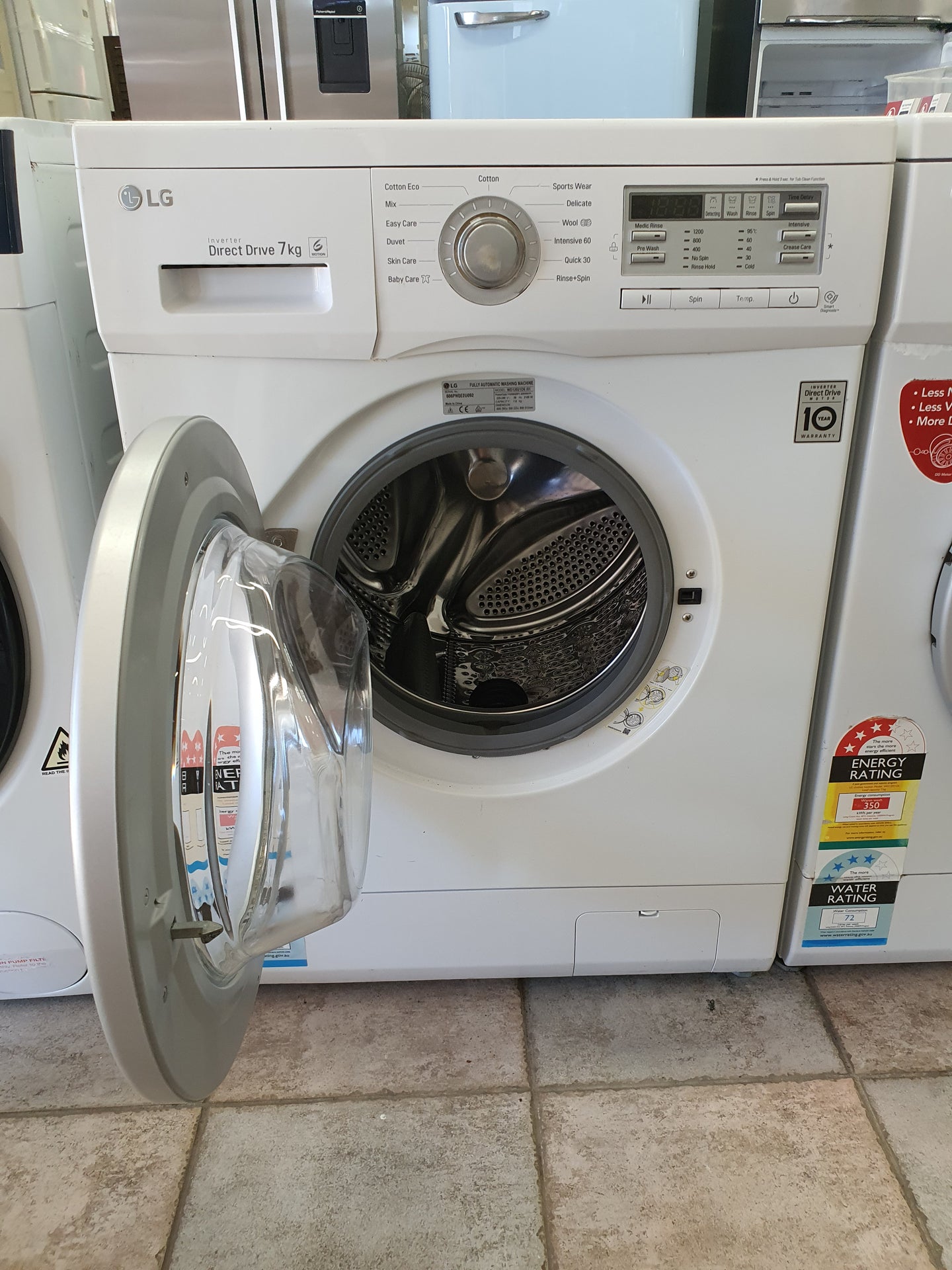 Lg 7 kg front loader washing machine Cheap World Online