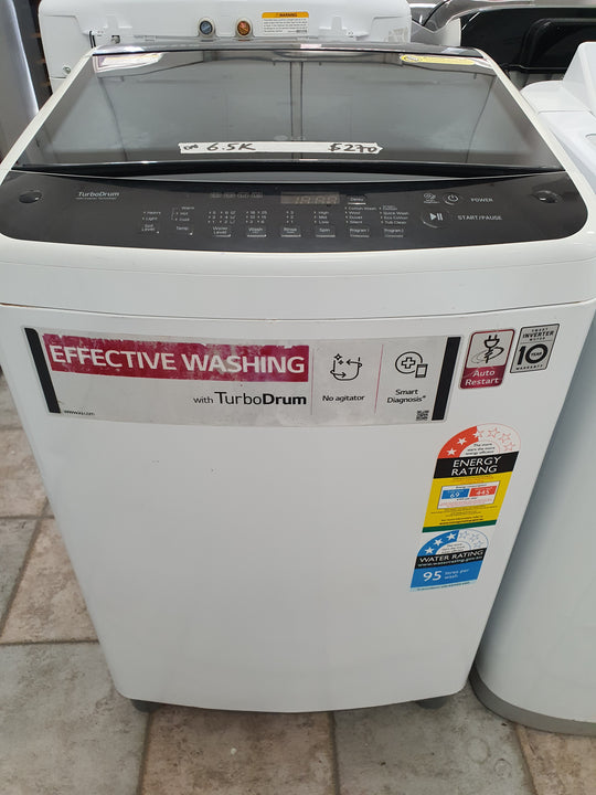LG 6.5kg toploader washing machine Cheap World Online