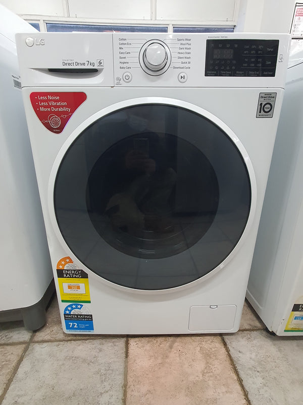 Lg 7 kg front loader washing machine Cheap World Online