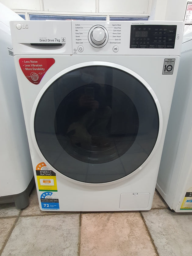 Lg 7 kg front loader washing machine Cheap World Online
