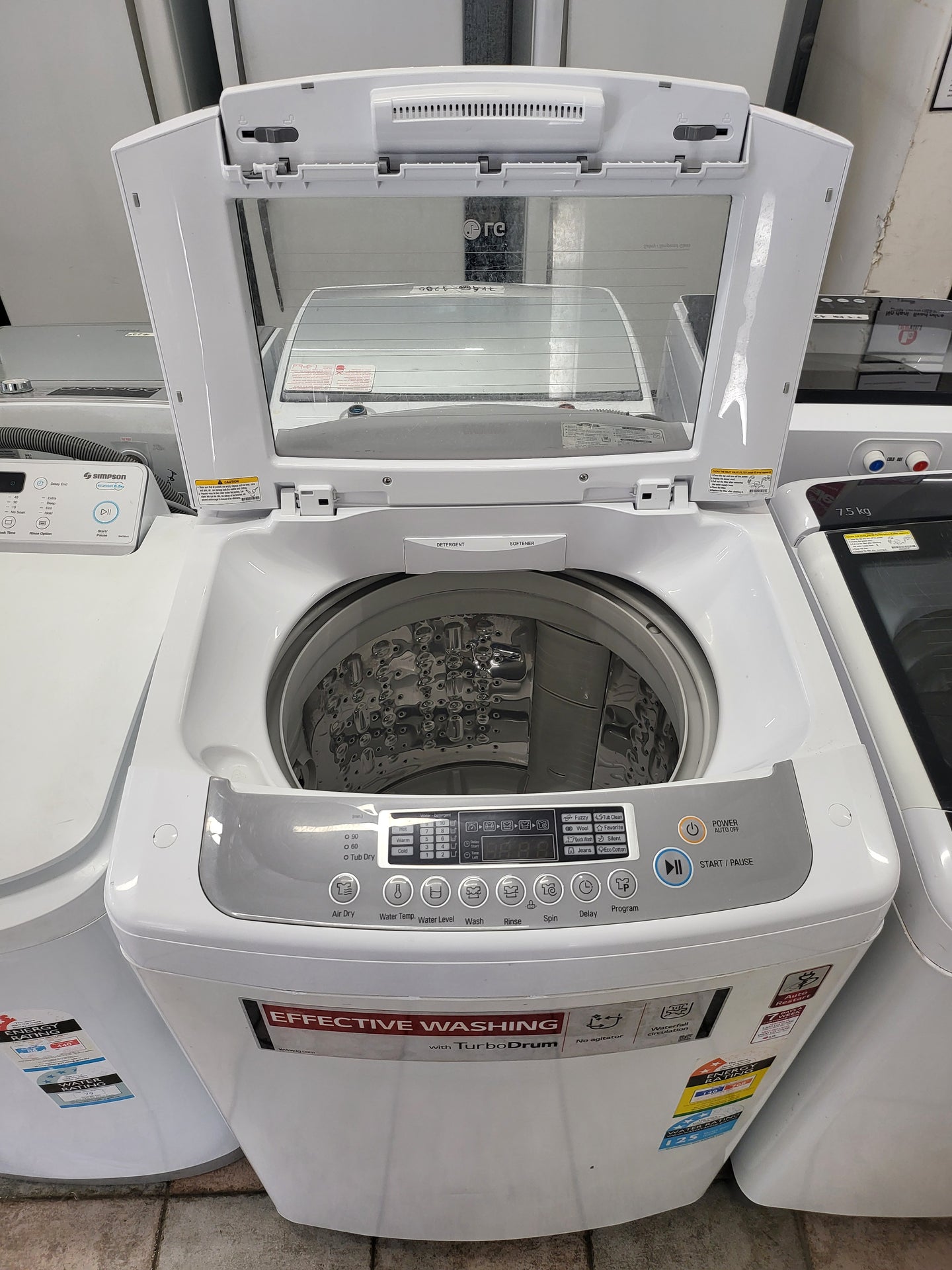 Lg 8.5kg toploader washing machine Cheap World Online