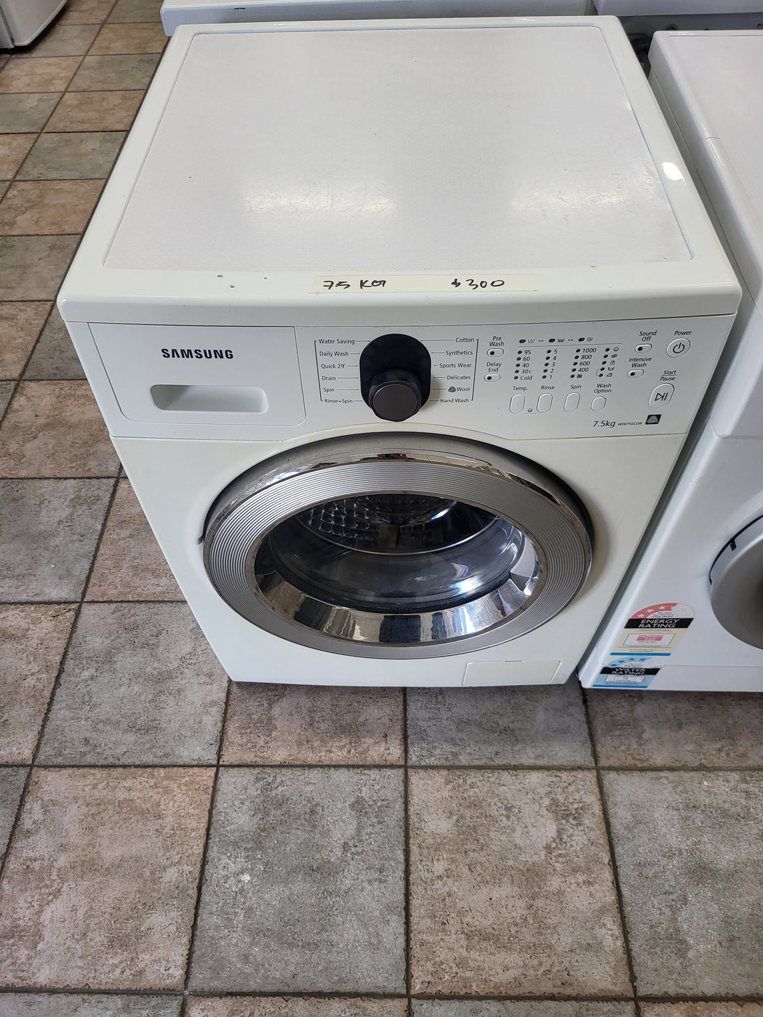Samsung 7.5 kg front loader washing machine Cheap World Online