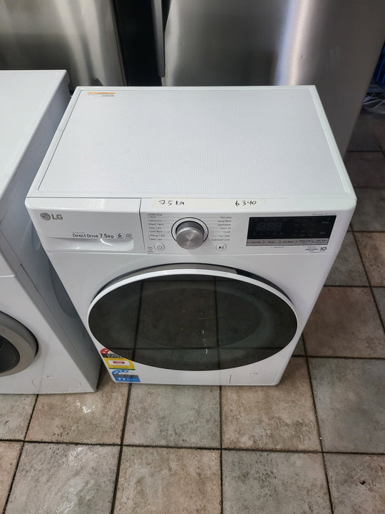 Lg 7.5 kg front loader washing machine Cheap World Online