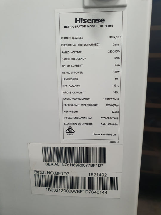 Hisense 350L Refrigerator Cheap World Online