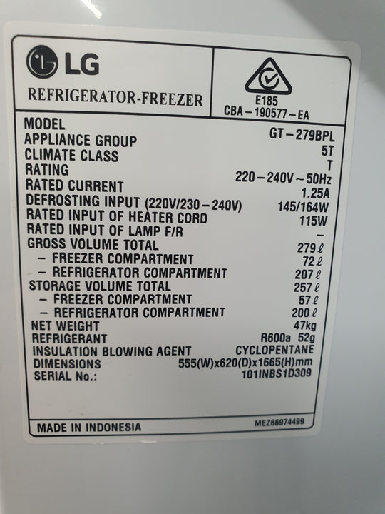 Lg 257L Refrigerator Cheap World Online