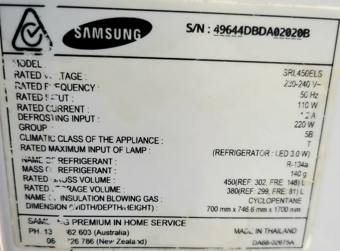Samsung 450L Refrigerator Cheap World Online