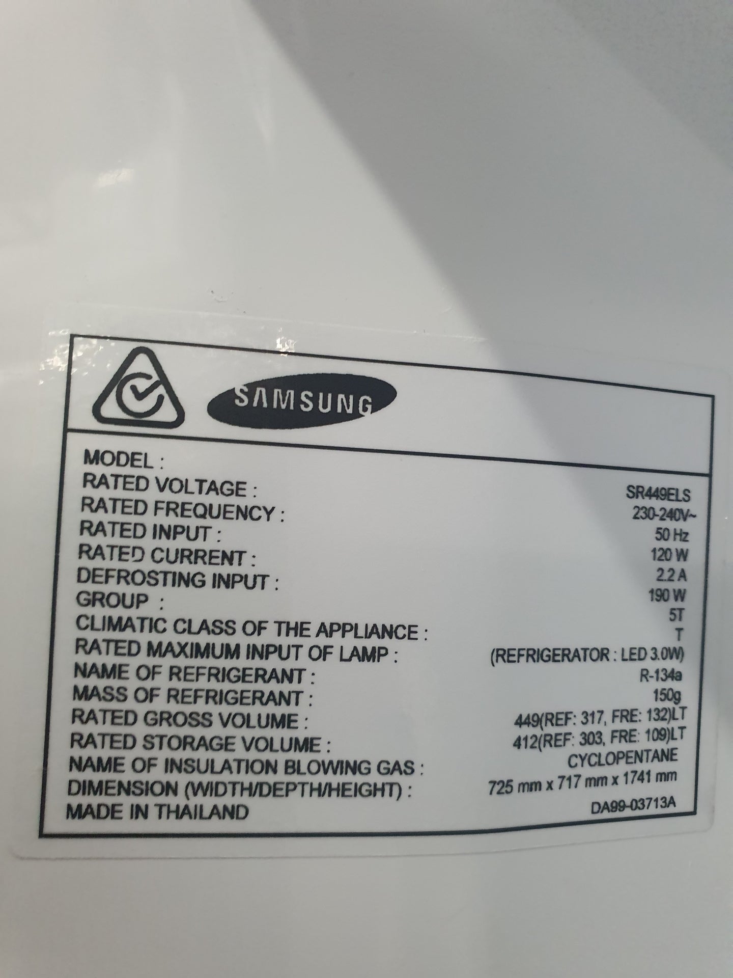 Samsung 449 L Refrigerator Cheap World Online