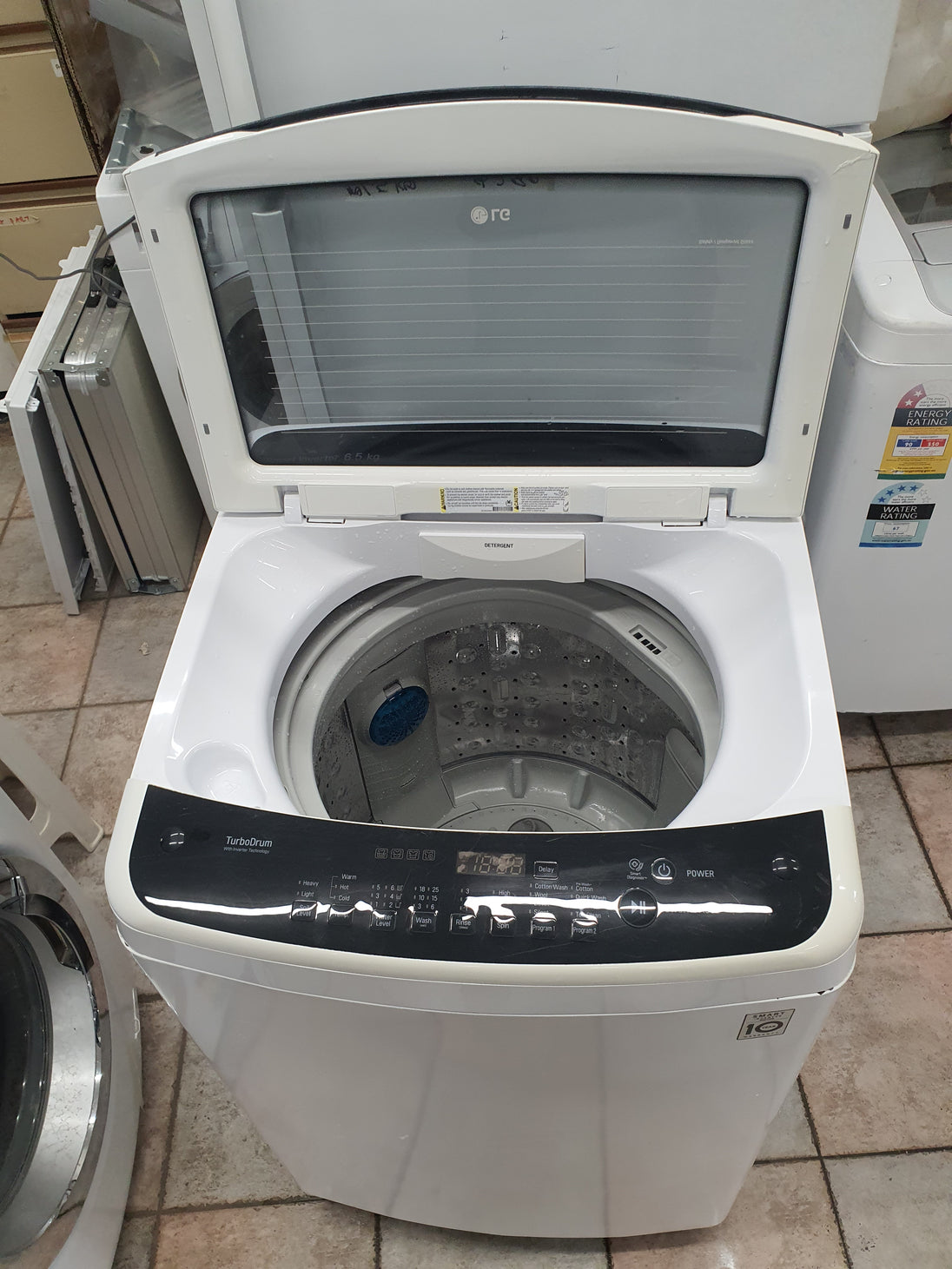 Lg 6.5 kg toploader washing machine Cheap World Online