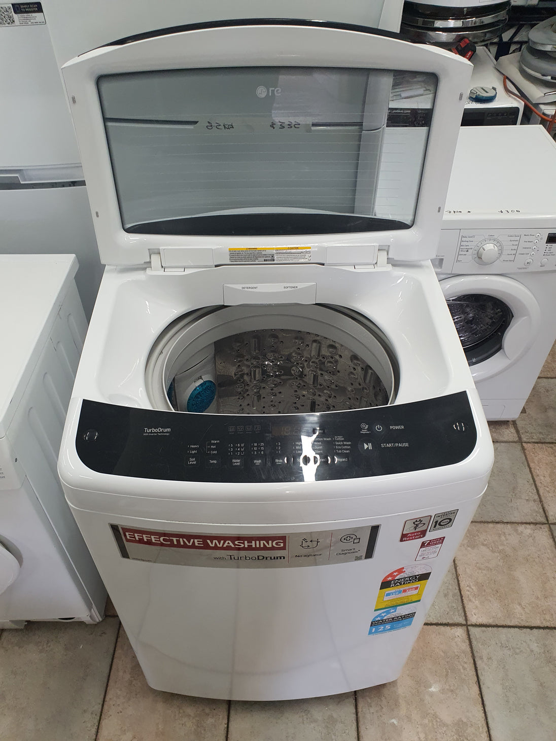 Lg 8.5 kg toploader washing machine Cheap World Online
