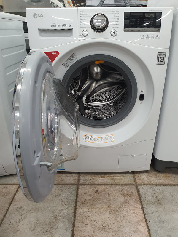Lg 8 kg front loader washing machine Cheap World Online