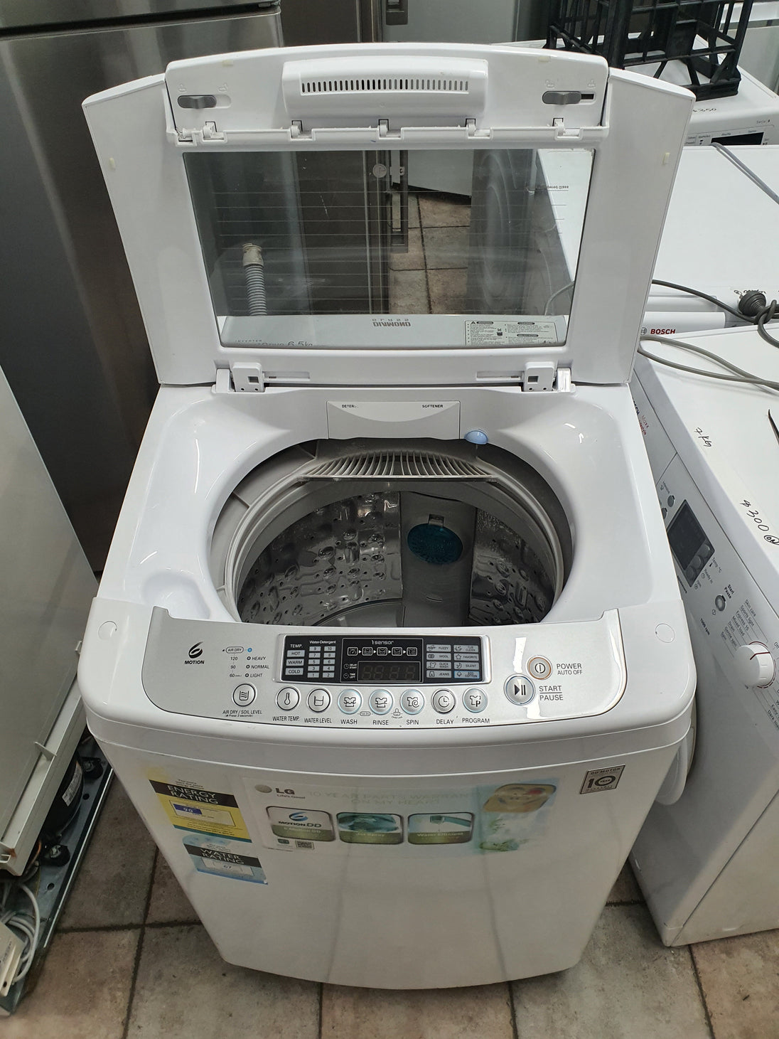 Lg 6.5 kg toploader washing machine Cheap World Online