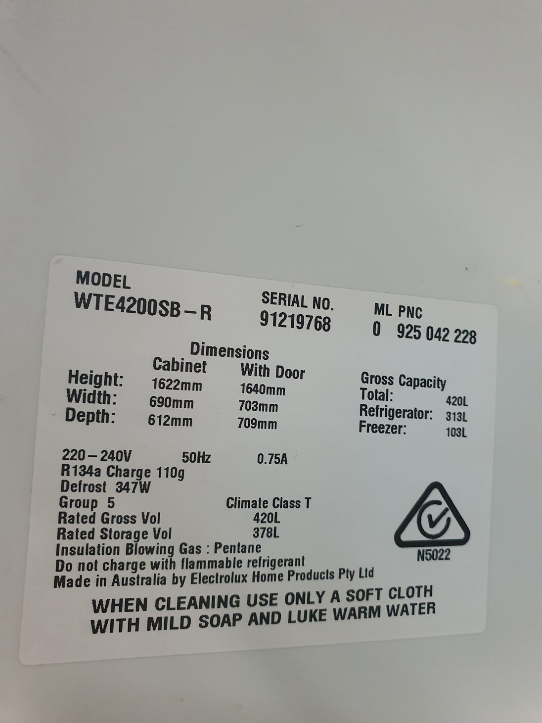 Westinghouse 420L Refrigerator Cheap World Online
