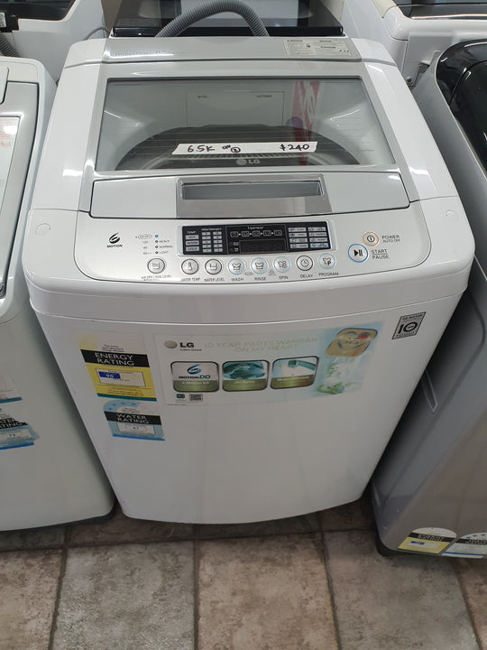 Lg 6.5 kg toploader washing machine Cheap World Online