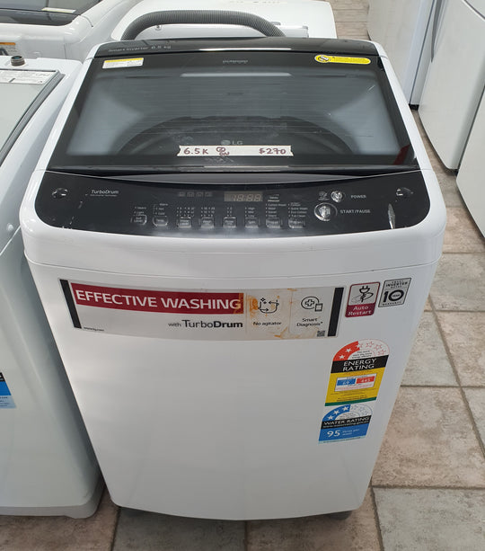 Lg 6.5 kg toploader washing machine Cheap World Online