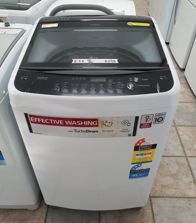 Lg 6.5 kg toploader washing machine Cheap World Online
