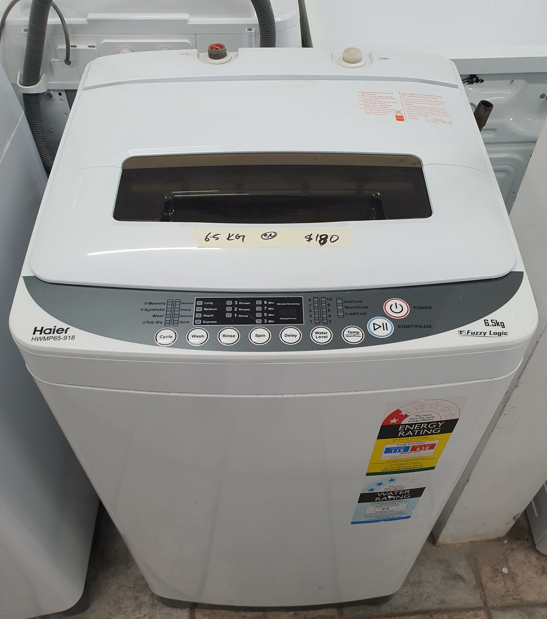Haier 6.5 kg toploader washing machine Cheap World Online