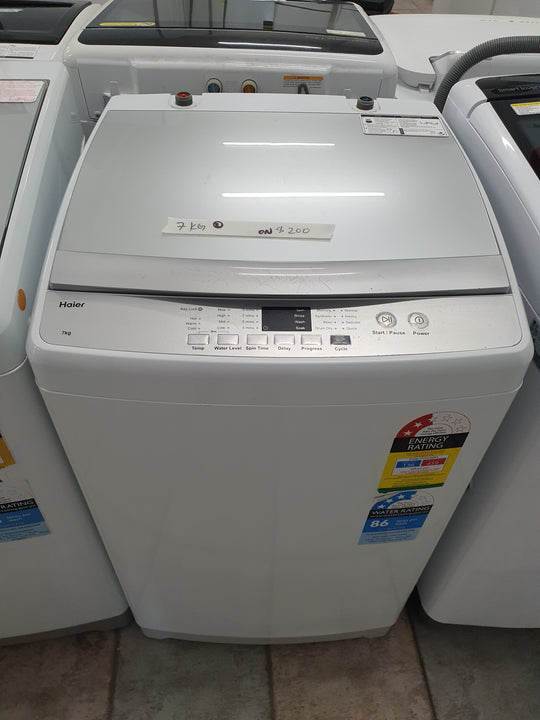 Haier 7kg toploader washing machine Cheap World Online
