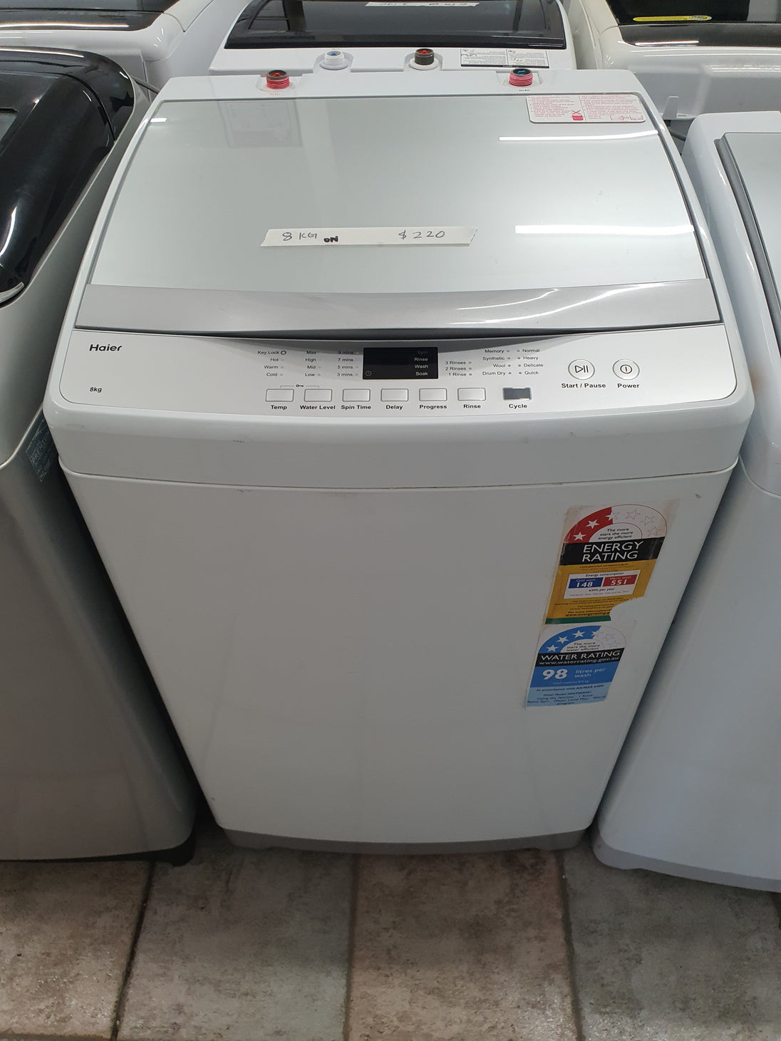 Haier 8kg toploader washing machine Cheap World Online