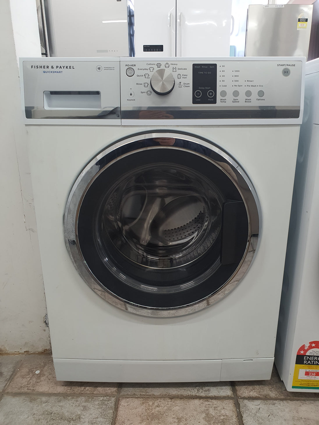 Fisher&Paykel 7.5kg front loader washing machine Cheap World Online