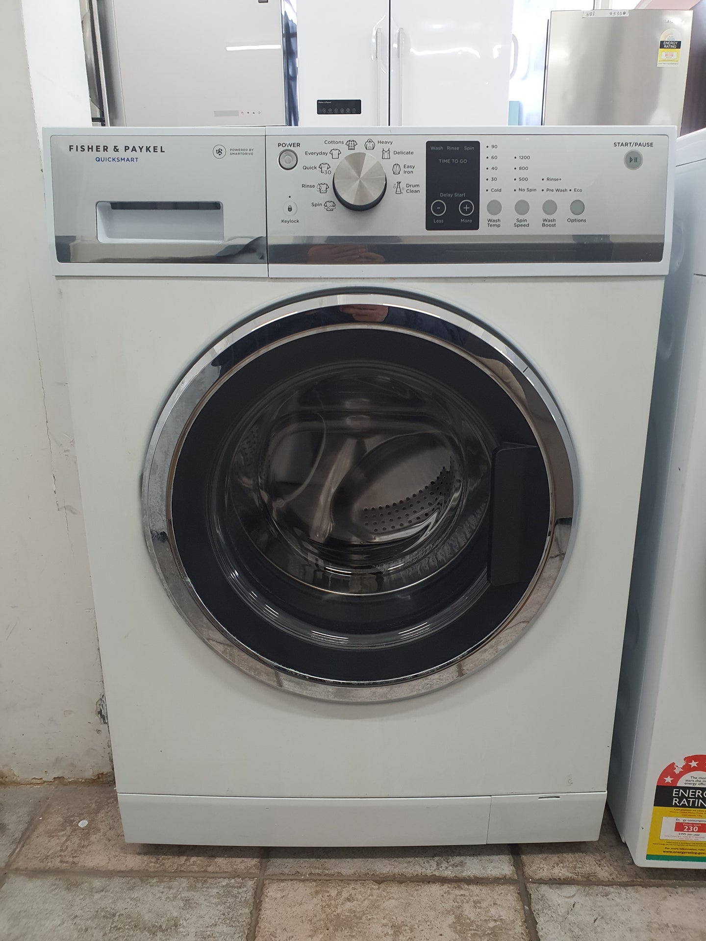 Fisher&Paykel 7.5kg front loader washing machine Cheap World Online