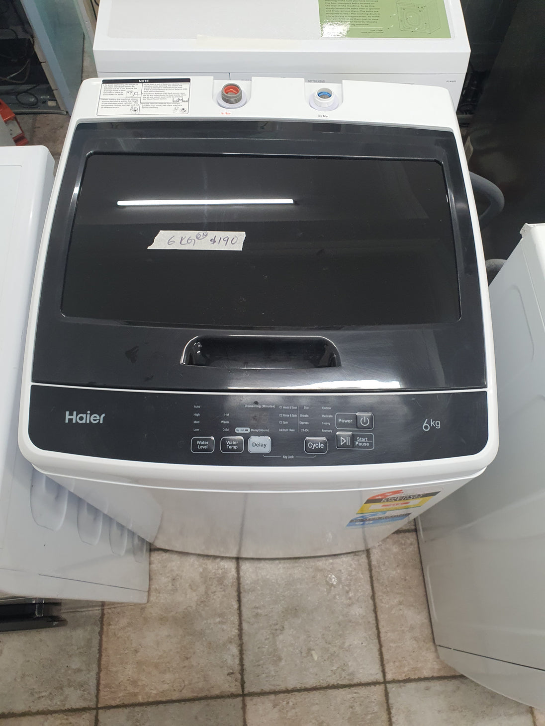 Haier 6 kg toploader washing machine Cheap World Online