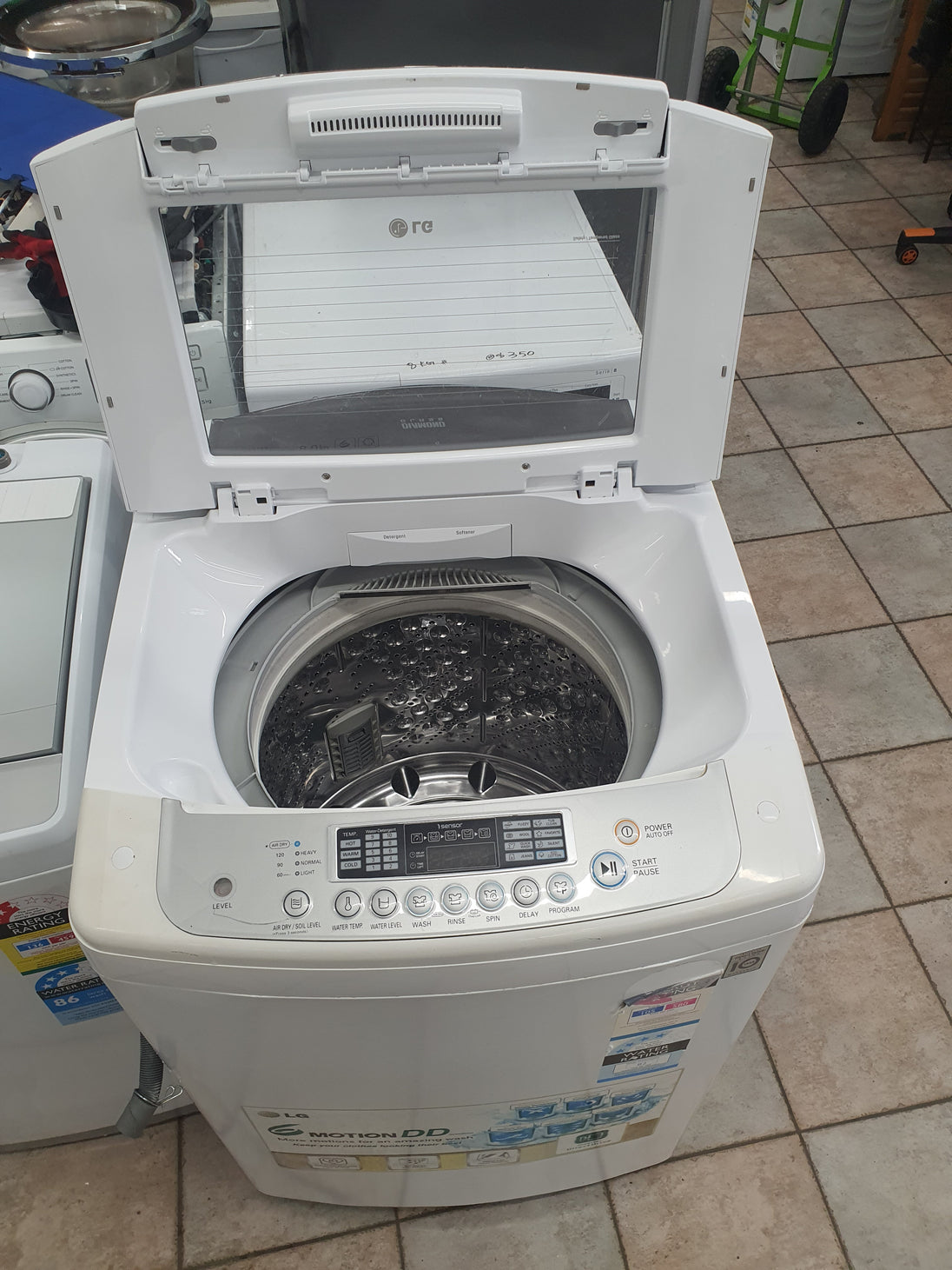 Lg 8 kg toploader washing machine Cheap World Online