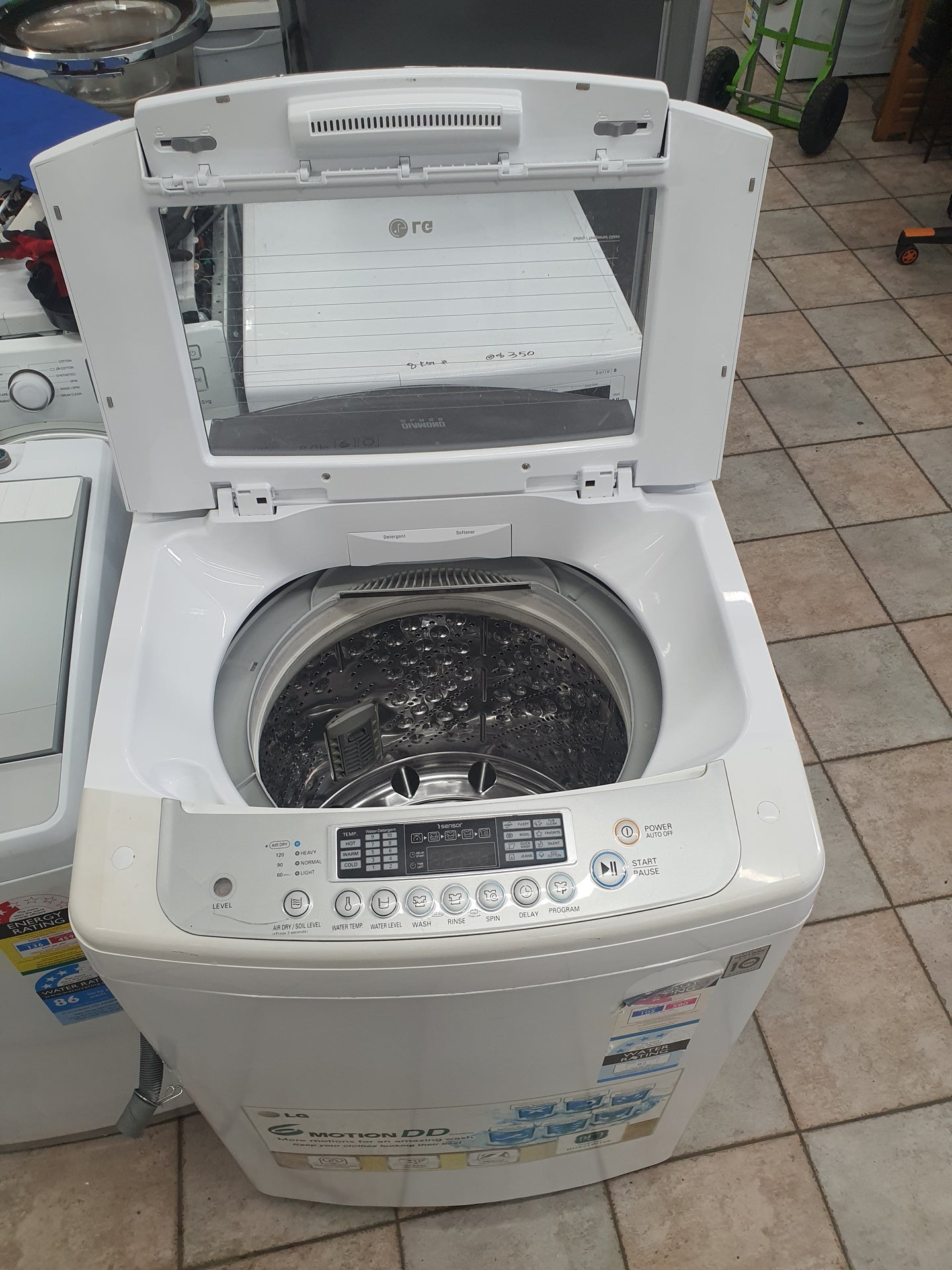 Lg 8 kg toploader washing machine Cheap World Online