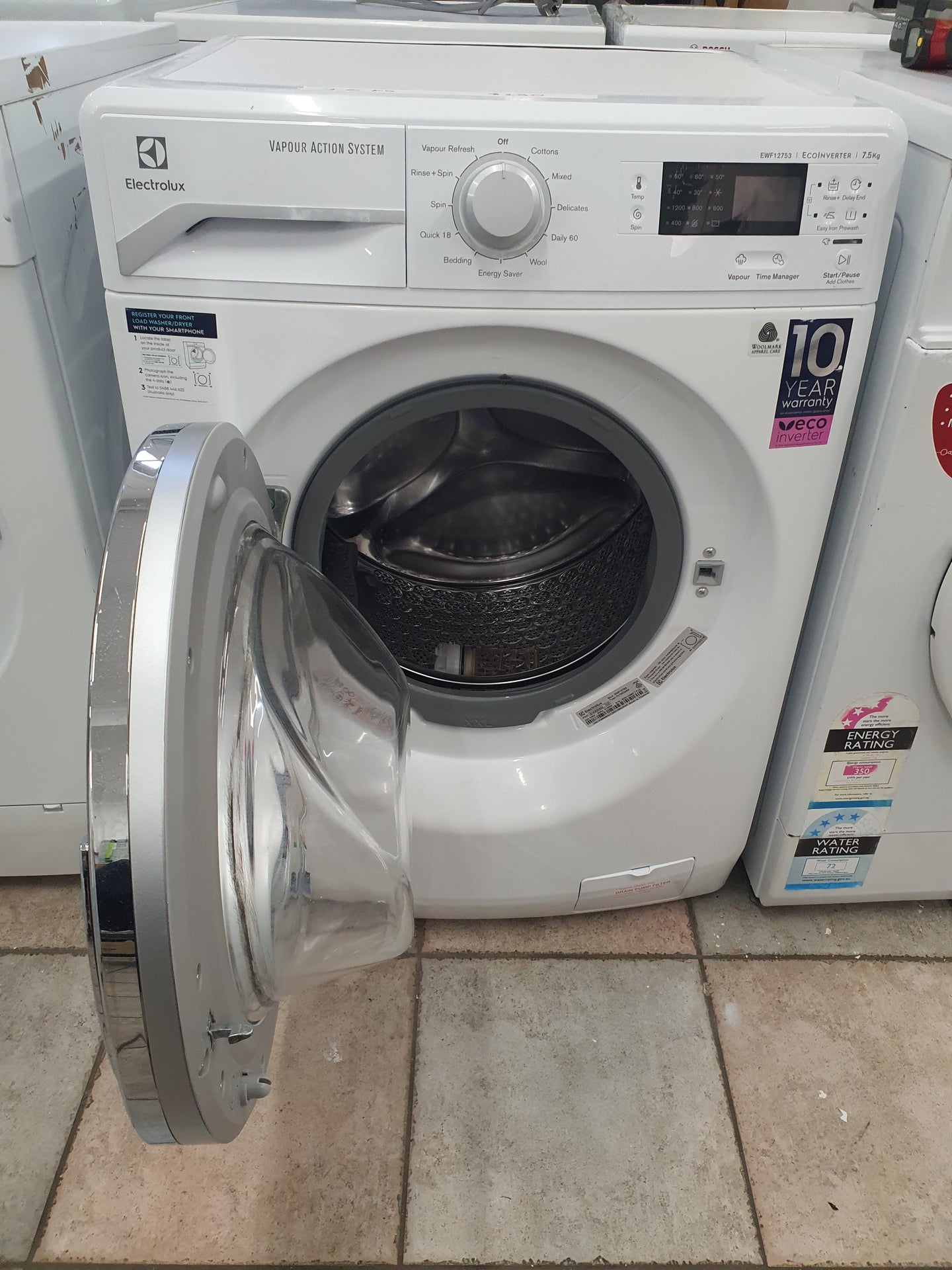 Electrolux 7.5 kg front loader washing machine Cheap World Online