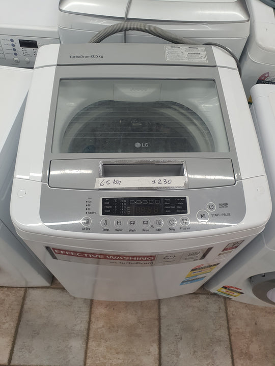 Lg 6.5 kg top loader washing machine Cheap World Online