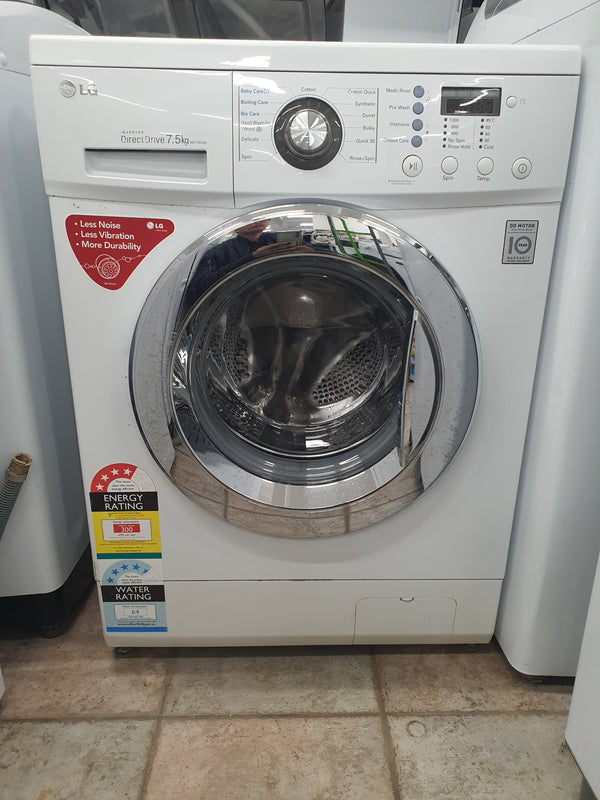 Lg 7.5 kg front loader washing machine Cheap World Online