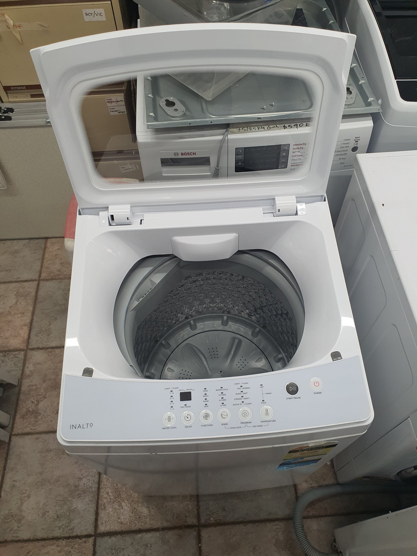 Inalto 5.5 kg toploader washing machine Cheap World Online