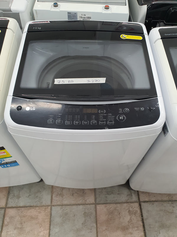 Lg 7.5 kg toploader washing machine Cheap World Online