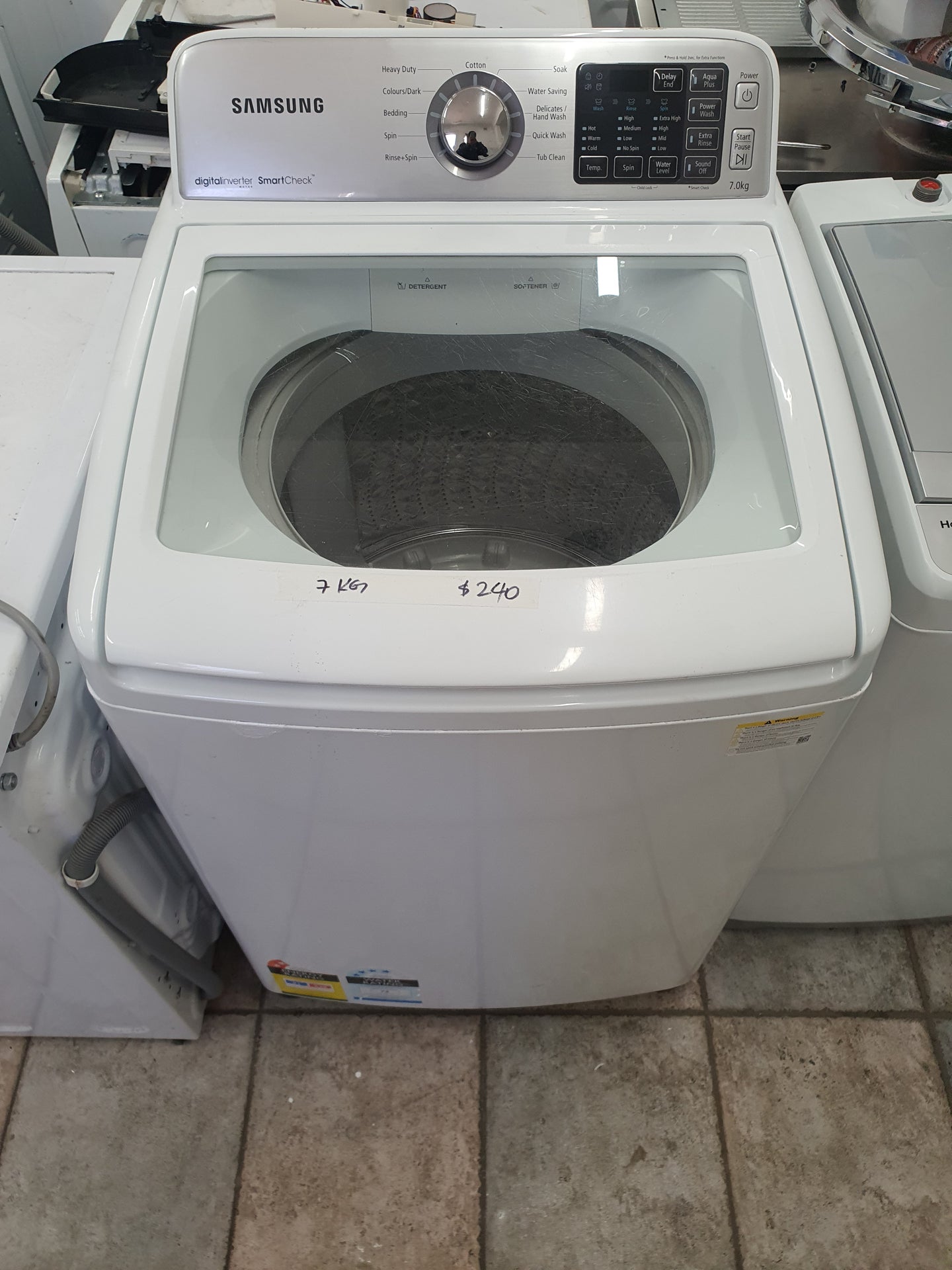 Samsung 7 kg toploader washing machine Cheap World Online