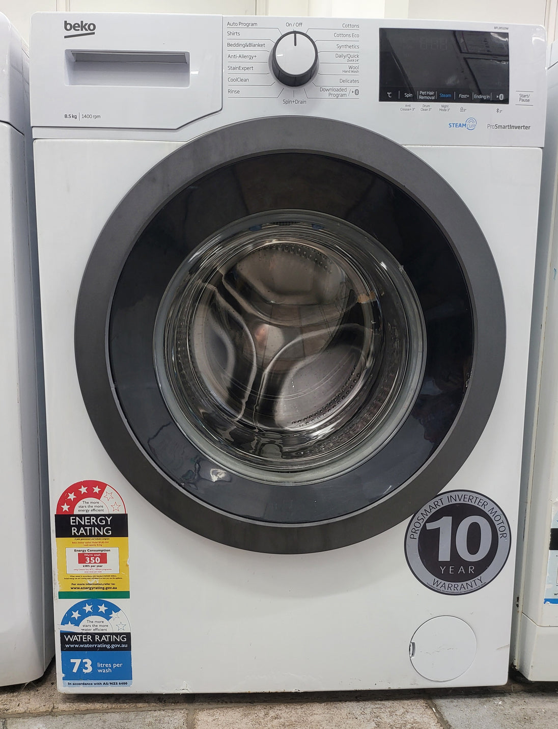 BEKO 8.5kg front loader washing machine Cheap World Online