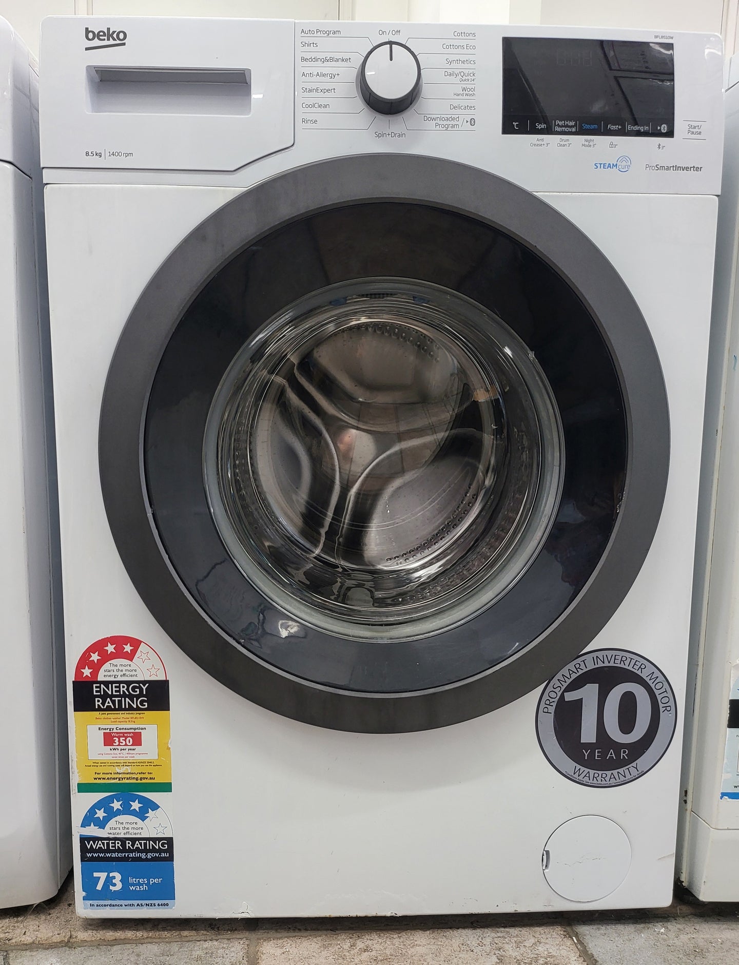 BEKO 8.5kg front loader washing machine Cheap World Online